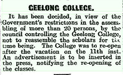 Geelong Advertiser 4 February 1919
